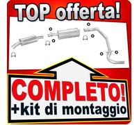 Scarico Completo per FIAT DUCATO I 2.5 TD Turbo Diesel Marmitta