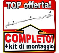 Scarico Completo per FIAT IDEA 1.3 D Multijet MJTD 2003-2005 Marmitta