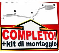 Scarico Completo per FIAT PANDA I (141) 900 0.9 40CV 1992-2003 Marmitta