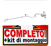 Scarico Completo per FIAT PANDA II (169) 1.1 1.2 EURO3/EURO4 Marmitta