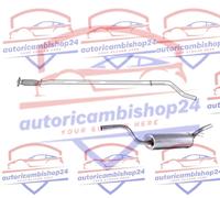 Scarico Completo per FIAT PUNTO / GRANDE PUNTO (199) 1.2 Marmitta