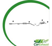 Scarico Completo per Fiat Punto II 1.4 dal 2003 Marmitta