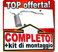 Scarico Completo per FIAT SCUDO II 2.0 120 / ULYSSE 2.0 136 LWB-Lungo con DPF