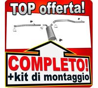 Scarico Completo per FIAT SCUDO II 2.0 Multijet 128/163CV LWB-lungo per con DPF