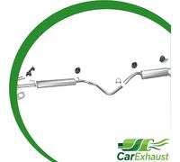 Scarico Completo per FIAT STILO 1.6 16V 105CV 2-Volumi 2005-2006 Marmitta