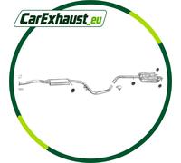Scarico Completo per FORD ESCORT V (ANL) 1.6 16V 89CV & 1.8 16V 1992-1995