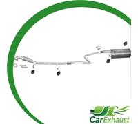 Scarico Completo per FORD FIESTA MK5 1.3 60PS Marmitta