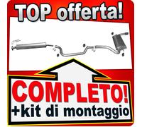 Scarico Completo per FORD FOCUS III 1.5 1.6 EcoBoost 150,182 CV + Anteriore