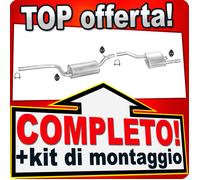 Scarico Completo per FORD FOCUS MK1 1.6 16V Familiare Marmitta