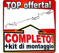 Scarico Completo per FORD FOCUS MK1 1.8 16V Familiare Marmitta +Tubo