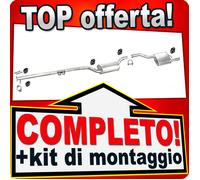 Scarico Completo per FORD FOCUS MK1 2.0 16V 3-Volumi Marmitta