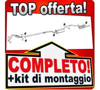 Scarico Completo per FORD FOCUS MK1 2.0 16V Familiare Marmitta +Tubo
