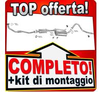 Scarico Completo per FORD MAVERICK I 2.7 TD 4x4 LWB +Tubo Marmitta