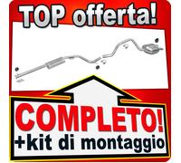 Scarico Completo per FORD MONDEO 2.0 TDDI TDCI 00-04 Familiare Marmitta