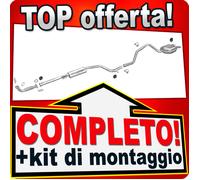 Scarico Completo per FORD MONDEO MK3 2.0 2.2 TDCi TDDi Familiare Marmitta +Tubo