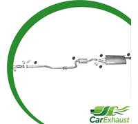 Scarico Completo per FORD PUMA 1.4 i 16V 90CV 1998-12.2001