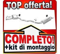 Scarico Completo per FORD SIERRA 2.0 Marmitta