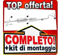 Scarico Completo per FORD TRANSIT 2.5 D DI Motore-D25NA LWB senza CAT 94-96