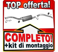 Scarico Completo per FORD TRANSIT & TOURNEO CONNECT 1.8 TDCI SWB dal 06 con DPF