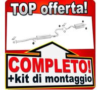 Scarico Completo per HONDA CIVIC VI 1.5 3-Volumi 1.6 Coupe 1996-2001 Marmitta