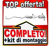 Scarico Completo per HONDA CIVIC VII 1.4 1.6 2-Volumi 3-porte 2001-2005 Marmitta
