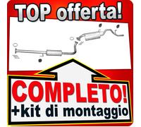 Scarico Completo per HONDA HR-V HRV I (GH) 1.6 16V 5-porte Marmitta