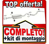 Scarico Completo per HYUNDAI H100 2.5 D Diesel 1997-2001 Marmitta