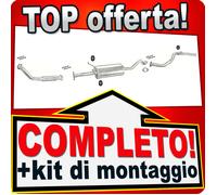 Scarico Completo per HYUNDAI H100 2.5 Diesel 1997-2001 Marmitta +Tubo