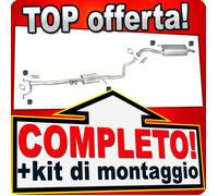 Scarico Completo per KIA RIO I (DC) 1.3 1.5 1999-07.2002 Marmitta