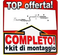 Scarico Completo per KIA SEPHIA 1.5 2-Volumi 1996-1997 Marmitta