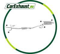Scarico Completo per KIA SEPHIA / SHUMA 1.5 80/88CV 1998-2001 Marmitta