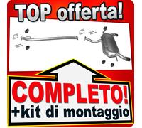 Scarico Completo per KIA SPORTAGE 2.0 CRDi 4x4 con DPF Marmitta