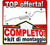 Scarico Completo per KIA SPORTAGE I 2.0 128CV 4WD 5-porte 1994-1996 Marmitta