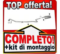Scarico Completo per MAZDA 2 (DY) 1.4 TDCi Marmitta
