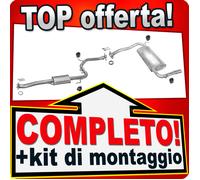 Scarico Completo per MAZDA 323 C V 1.8 16V Coupe 3-porte Marmitta