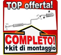 Scarico Completo per MAZDA 323 F VI 1.5 16V 2-Volumi 5-porte Marmitta