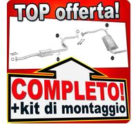 Scarico Completo per MAZDA 323 P C V 1.5 16V Coupe 2-Volumi 3-porte Marmitta