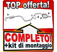 Scarico Completo per MAZDA 5 I (CR) 1.8 2.0 Marmitta