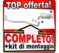 Scarico Completo per MAZDA 6 (GG, GY) 1.8 2.0 16V 2.0 Di MZR-CD Marmitta