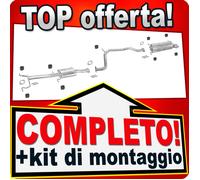 Scarico Completo per MAZDA 626 III 2.0 16V 140CV Coupe Marmitta