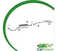 Scarico Completo per MAZDA MPV 2.0Di 07.2002-02.2006 136CV Marmitta