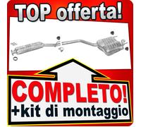 Scarico Completo per MERCEDES Classe C (S202) C200 D & C220 Diesel Familiare
