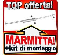 Scarico Completo per MERCEDES VANEO 1.6 1.9 Marmitta