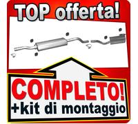Scarico Completo per MERCEDES VIANO (W639) 2.0 2.2 CDI SWB con ESD Marmitta