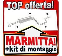 Scarico Completo per MERCEDES VITO Classe V 2.2 CDI 82/102/122 CV 99-03 Marmitta