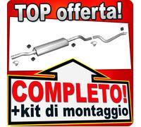 Scarico Completo per MERCEDES VITO (W639) 109 111 115 CDI SWB Tuyau-89cm