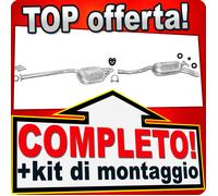 Scarico Completo per MERCEDES (W124) 250TD 300TD 3-Volumi Marmitta