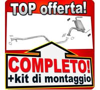 Scarico Completo per MITSUBISHI COLT III 1.3 1.5 1988-1992 Marmitta
