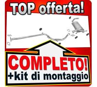 Scarico Completo per MITSUBISHI COLT IV 1.3 1.6 12V 1992-1995 Marmitta