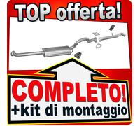 Scarico Completo per MITSUBISHI PAJERO 2.5 TD 3.0 V6 4X4 LWB 5-porte 90-95